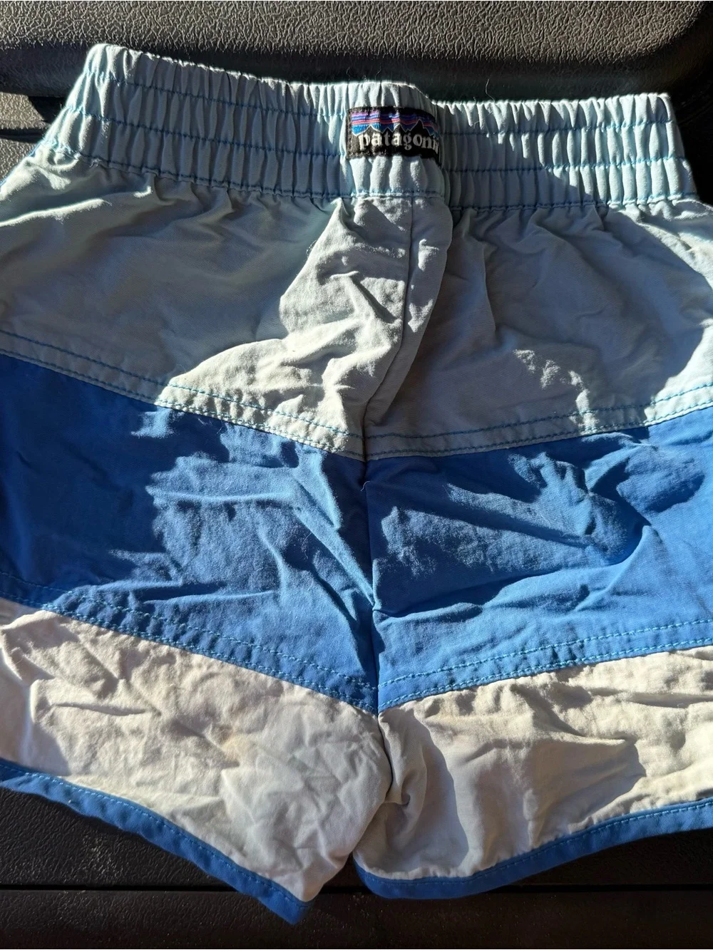 PATAGONIA Blue Colorblock Shorts